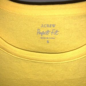 🌞Sunny Yellow Perfect Fit JCrew Tee SS